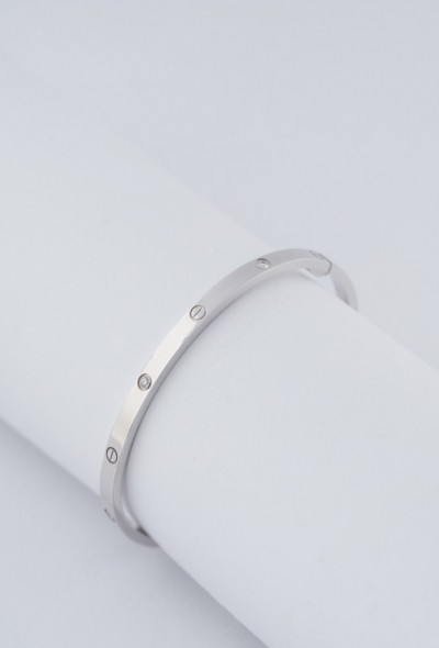 Armbanden wit goud