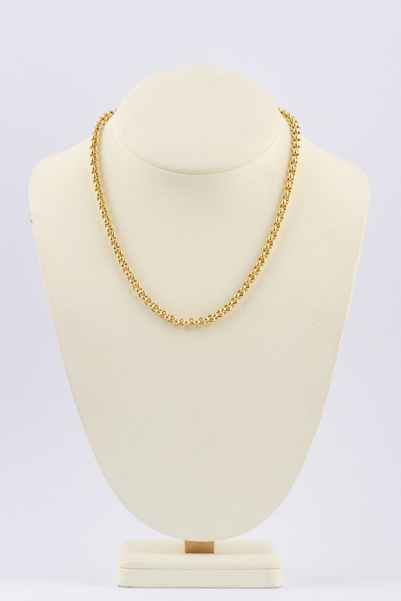 Gouden jasseron collier