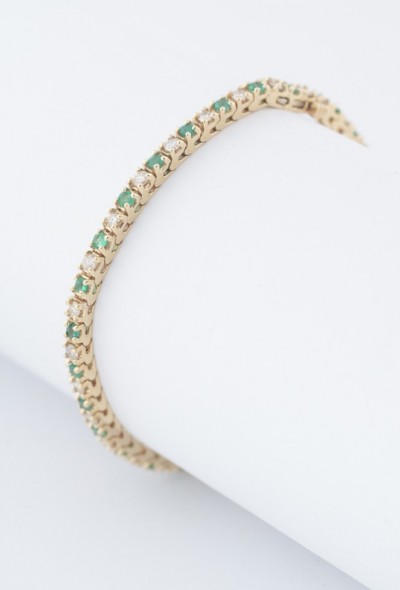 Armbanden geel goud