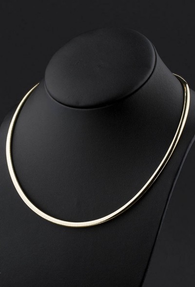 Gouden omega collier