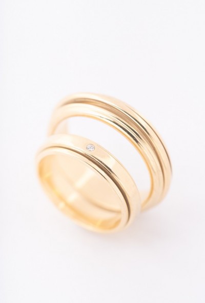Gouden trouwringen vh. merk Piaget