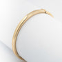 Geel gouden bangle met briljanten
