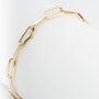 Geel gouden close-4-ever schakel armband