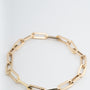 Geel gouden close-4-ever schakel armband