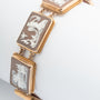 Antique yellow gold link bracelet with mythological scene (Bwg)