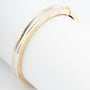 Wit/geel gouden BVLGARI bangle