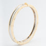 Wit/geel gouden BVLGARI bangle