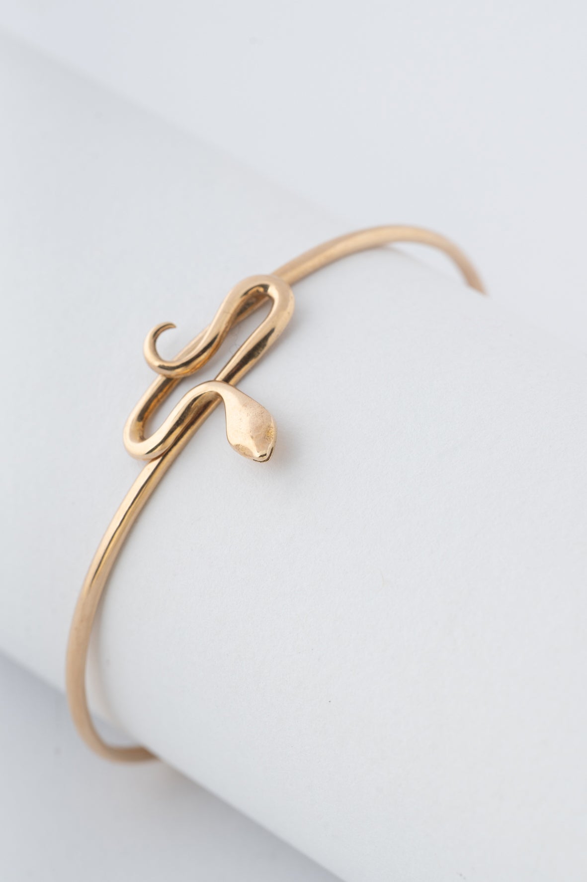 Klem slangen armband