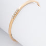 Geelgouden bangle/armband van het merk Le Chic met briljanten