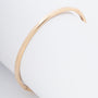 Geelgouden bangle/armband van het merk Le Chic met briljanten