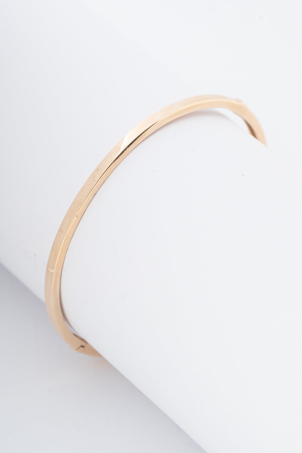 Geelgouden bangle/armband van het merk Le Chic met briljanten