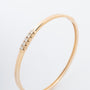 Geelgouden bangle/armband van het merk Le Chic met briljanten
