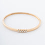 Geelgouden bangle/armband van het merk Le Chic met briljanten
