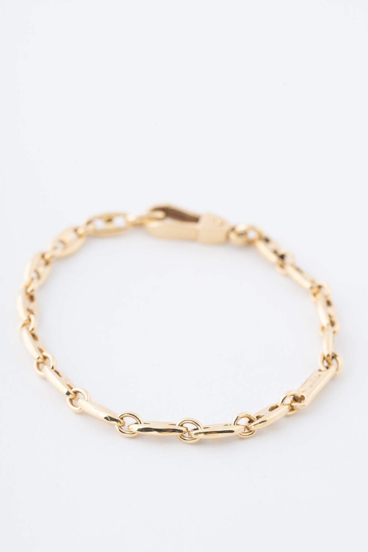 Yellow gold link bracelet from Pomellato
