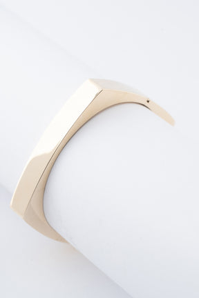 Geelgouden vierkante bangle