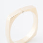 Geelgouden vierkante bangle