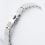 Wit gouden schakel armband met briljanten