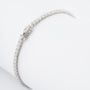Witgouden tennisarmband met briljanten