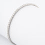 Witgouden tennisarmband met briljanten