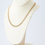 Geelgouden bolletjes collier