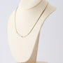 Witgouden/geelgouden collier met een briljant van het merk Le Chic