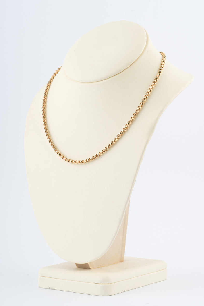 Geelgouden massief collier van het merk Chopard