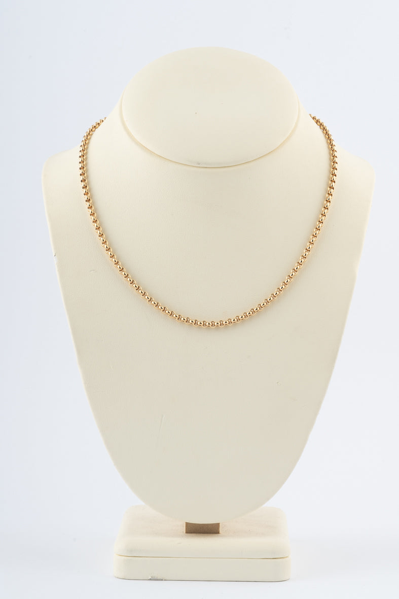 Geelgouden massief collier van het merk Chopard