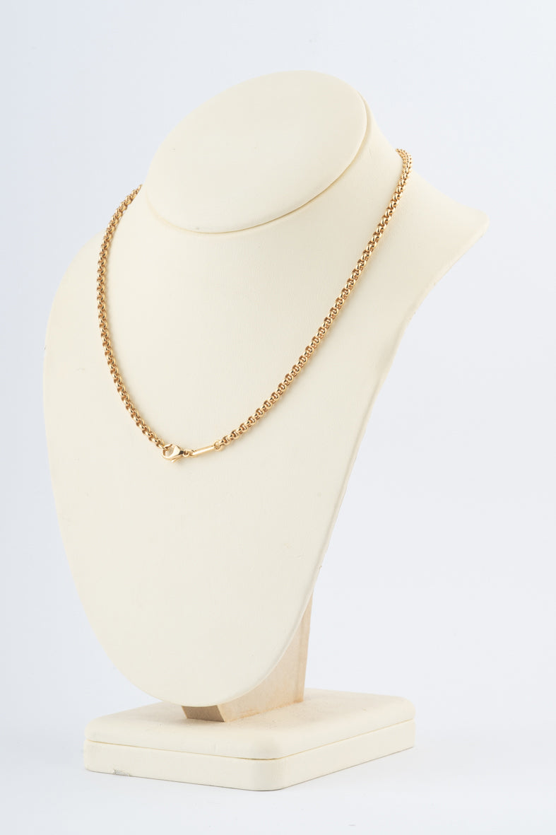 Geelgouden massief collier van het merk Chopard