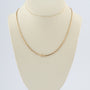 Geelgouden massief collier van het merk Chopard