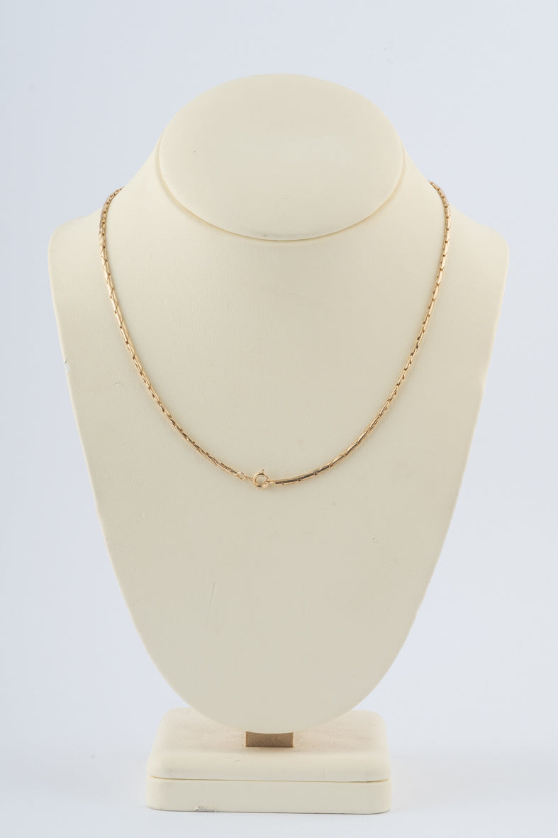 Geelgouden massief collier van het merk Chopard