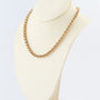 Geelgouden jasseron collier
