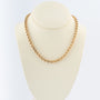 Geelgouden jasseron collier