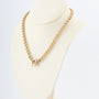 Geelgouden jasseron collier