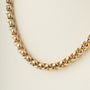 Geelgouden jasseron collier