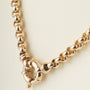 Geelgouden jasseron collier