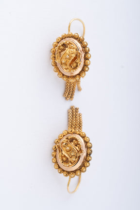 Gouden Brabantse klederdracht oorhangers