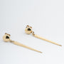 Geel gouden oor hangers