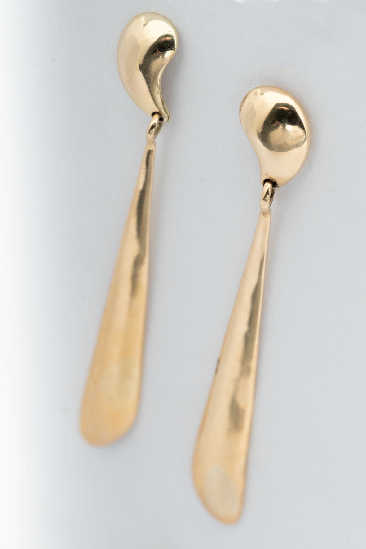 Geel gouden oor hangers