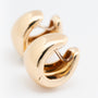 Geel gouden oor ringen/creolen