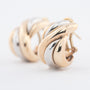 Gouden tri-color oorstekers