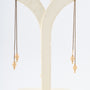 Geelgouden oorhangers