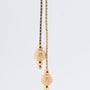 Geelgouden oorhangers