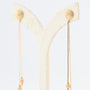 Geelgouden oorhangers