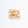 Geel gouden ring met briljanten "Forest" door Ole Lynggaard
