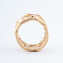 Geel gouden ring met briljanten "Forest" door Ole Lynggaard