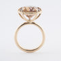 Geelgouden ring met een ametrien