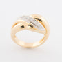 Geelgouden ring met briljanten