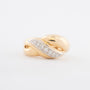 Geelgouden ring met briljanten