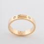 Geelgouden ring van het merk Gucci met briljanten