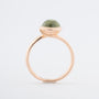 Roségouden ring met peridoot, merk Tamara Comolli